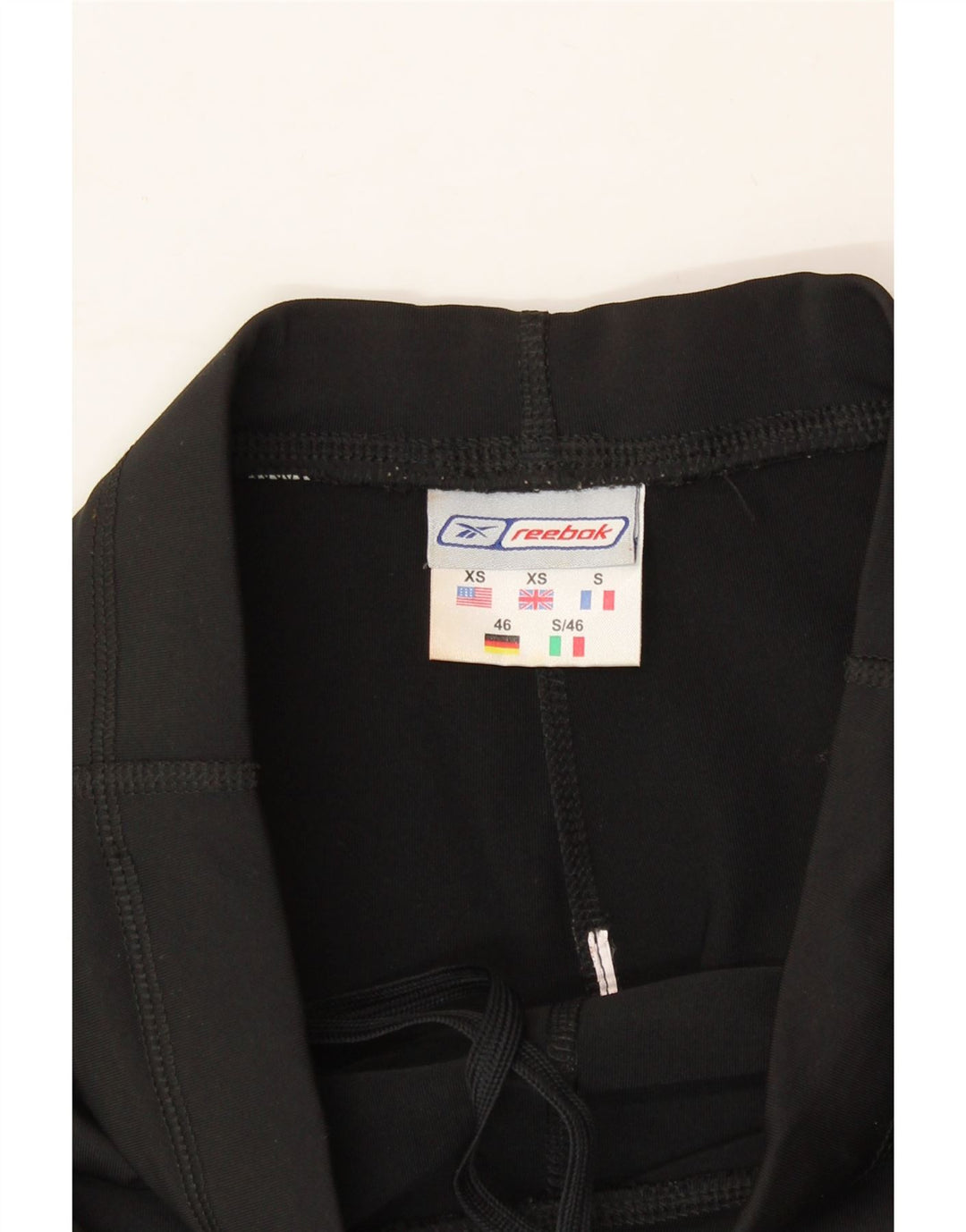 REEBOK Mens Sport Shorts XS  Black Vintage Reebok and Second-Hand Reebok from Messina Hembry 