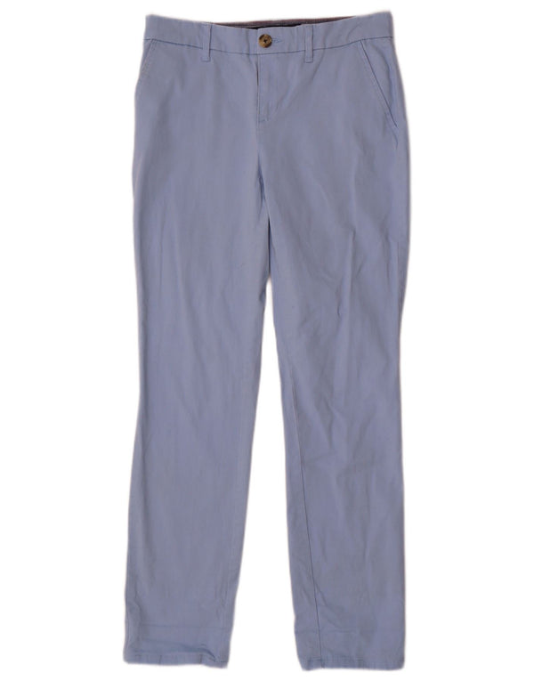 Tommy Hilfiger Slim Chino-Hose für Damen, US 4, Größe S, W28, L28, Blau, Baumwolle