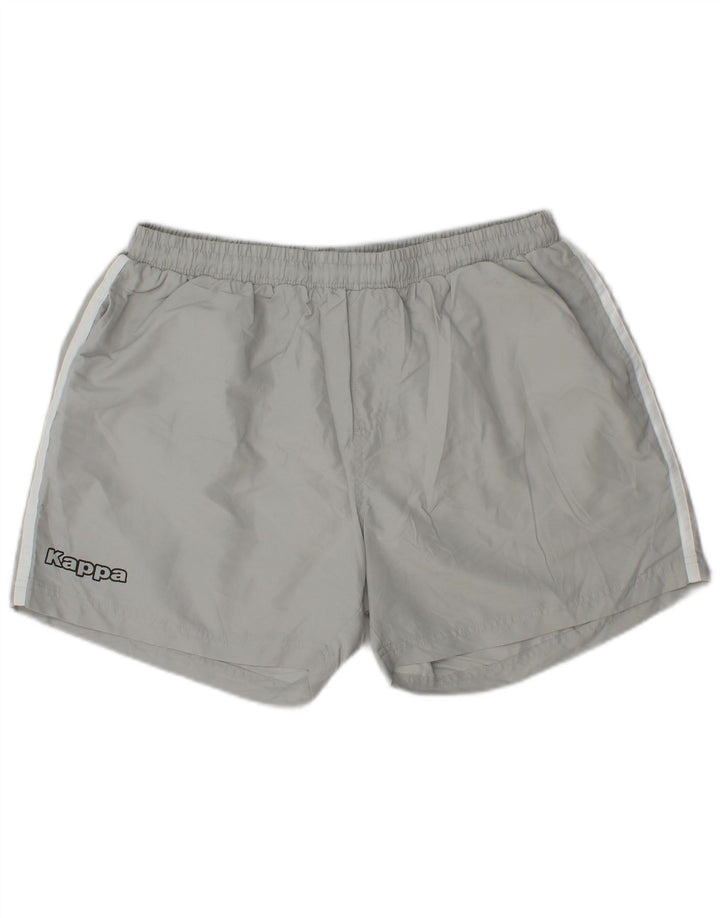 KAPPA Herren Sportshorts 2XL Grau Polyester
