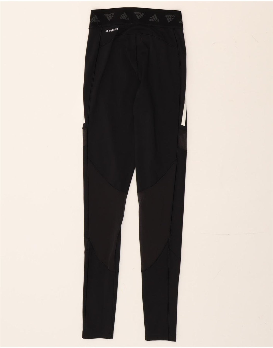 Adidas Damen Graphic Leggings UK 4/6 XS Schwarz Polyester