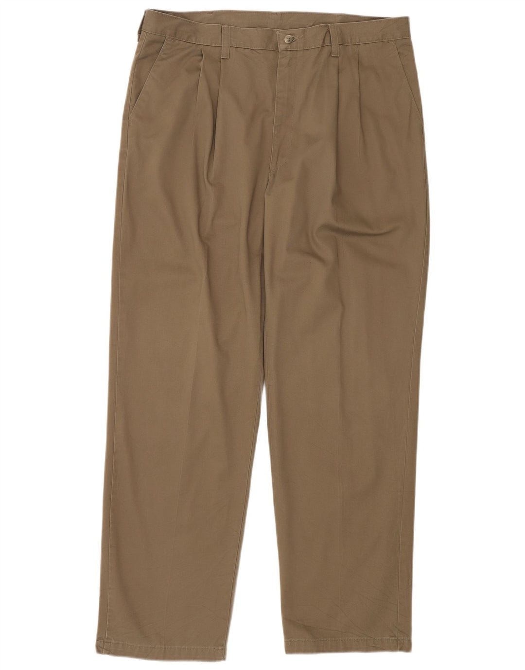 WRANGLER Herren-Chinohose mit Pegged, W38, L32, beige Baumwolle