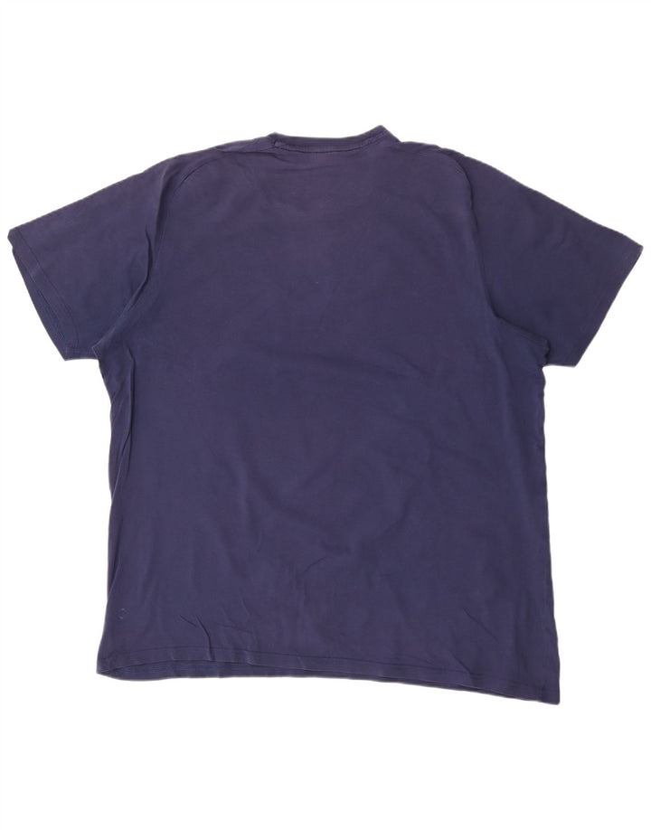Adidas Herren Grafik T-Shirt Top XL Marineblau
