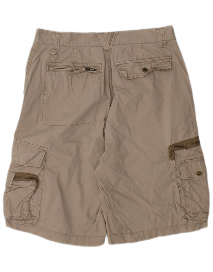 Celio Herren Cargoshorts W38 XL Khaki Baumwolle
