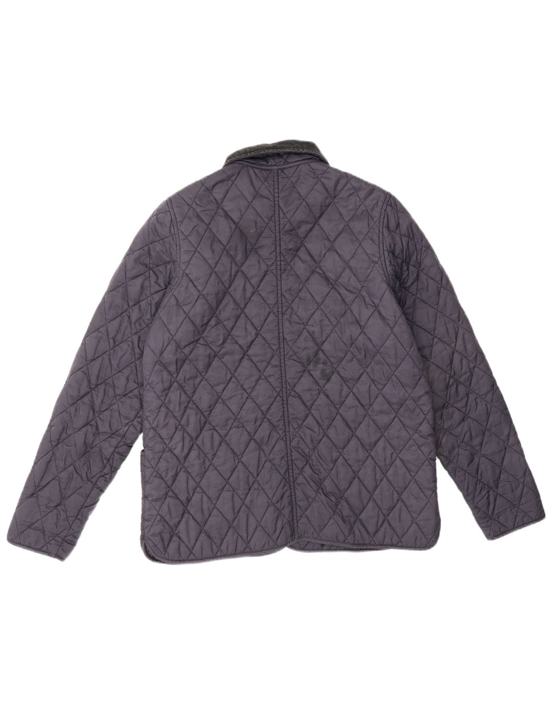 Barbour Damen Steppjacke UK 12 Medium Marineblau Polyester