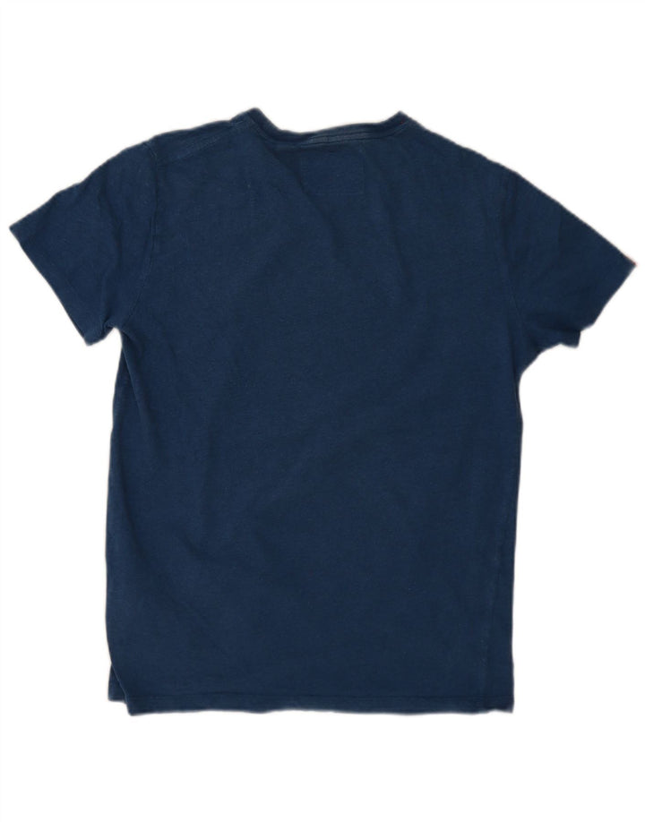 Superdry Herren T-Shirt-Oberteil aus Baumwolle in mittlerem Marineblau
