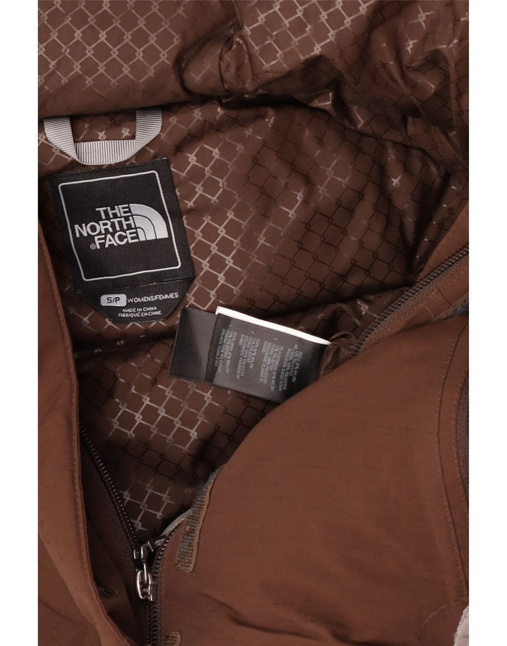 The North Face Damen Übergroße, gepolsterte Kapuzenjacke, UK 10, Größe S, Braun