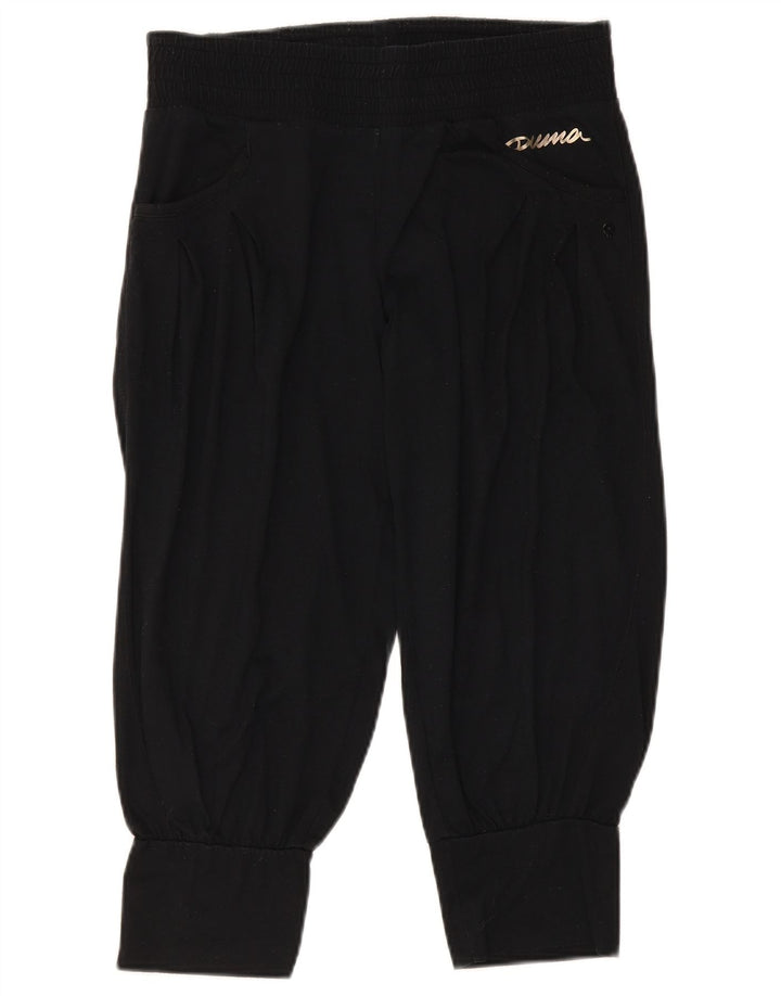 Puma Damen Capri-Trainingshose, Jogginghose, UK 12, mittelschwarz, Polyester