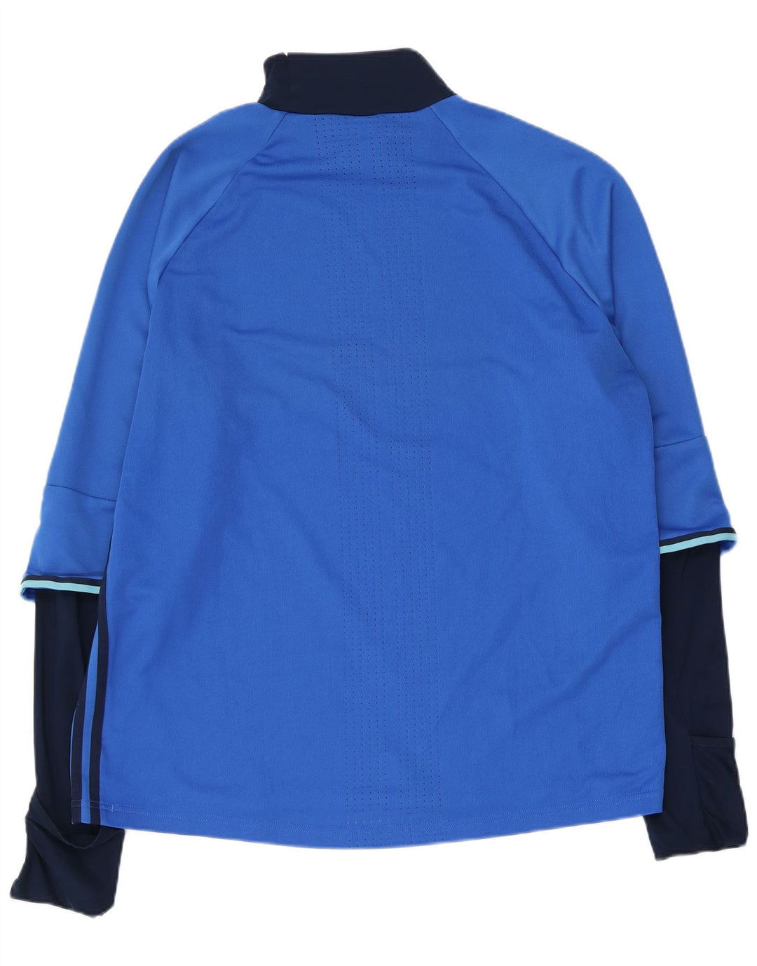 Adidas Herren Climacool Top Langarm XL Blau Colourblock Polyester