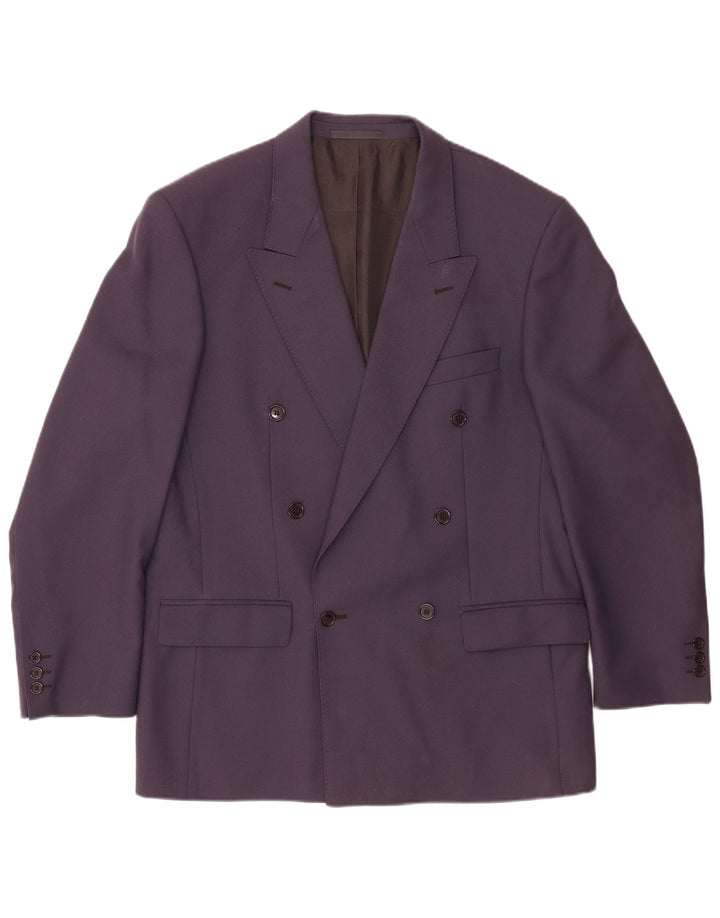 DOUGLAS Zweireihiger Blazer für Herren, EU 50, Größe L, Marineblau