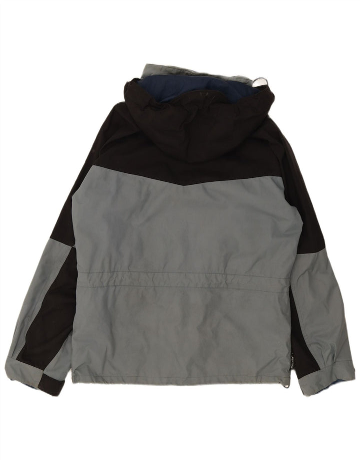 Sprayway Herren-Regenjacke mit Kapuze, UK 38, mittelgraues Colourblock-Polyamid