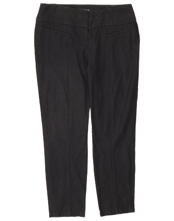Max & Co. Skinny Chino-Hose für Damen, UK 12, M, W30, L27, Schwarz, Baumwolle