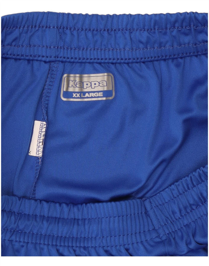 Kappa Herren Graphic Sport Shorts 2XL Blau