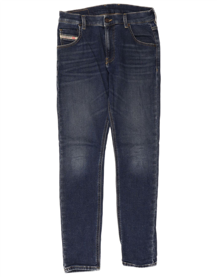 Diesel Damen Skinny Jeans W27 L30 Blaue Baumwolle