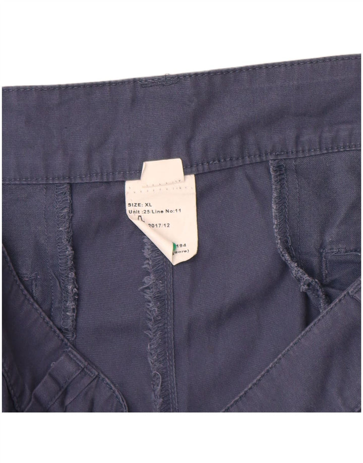 Decathlon Herren Quechua Cargo Shorts XL W38 Marineblau