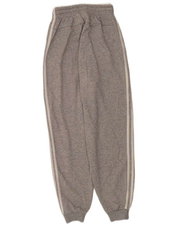 Adidas Damen Trainingshose Jogger UK 4/6 XS Graue Baumwolle