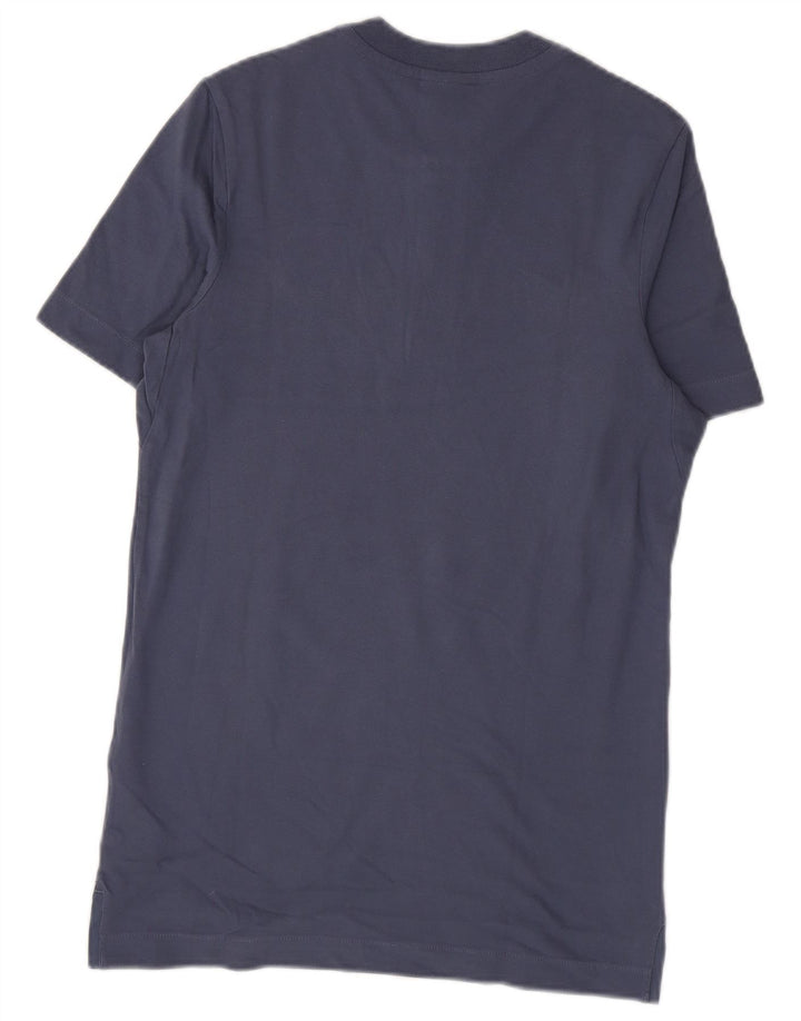 Nike Herren Inter Mailand T-Shirt Top Small Blau Baumwolle