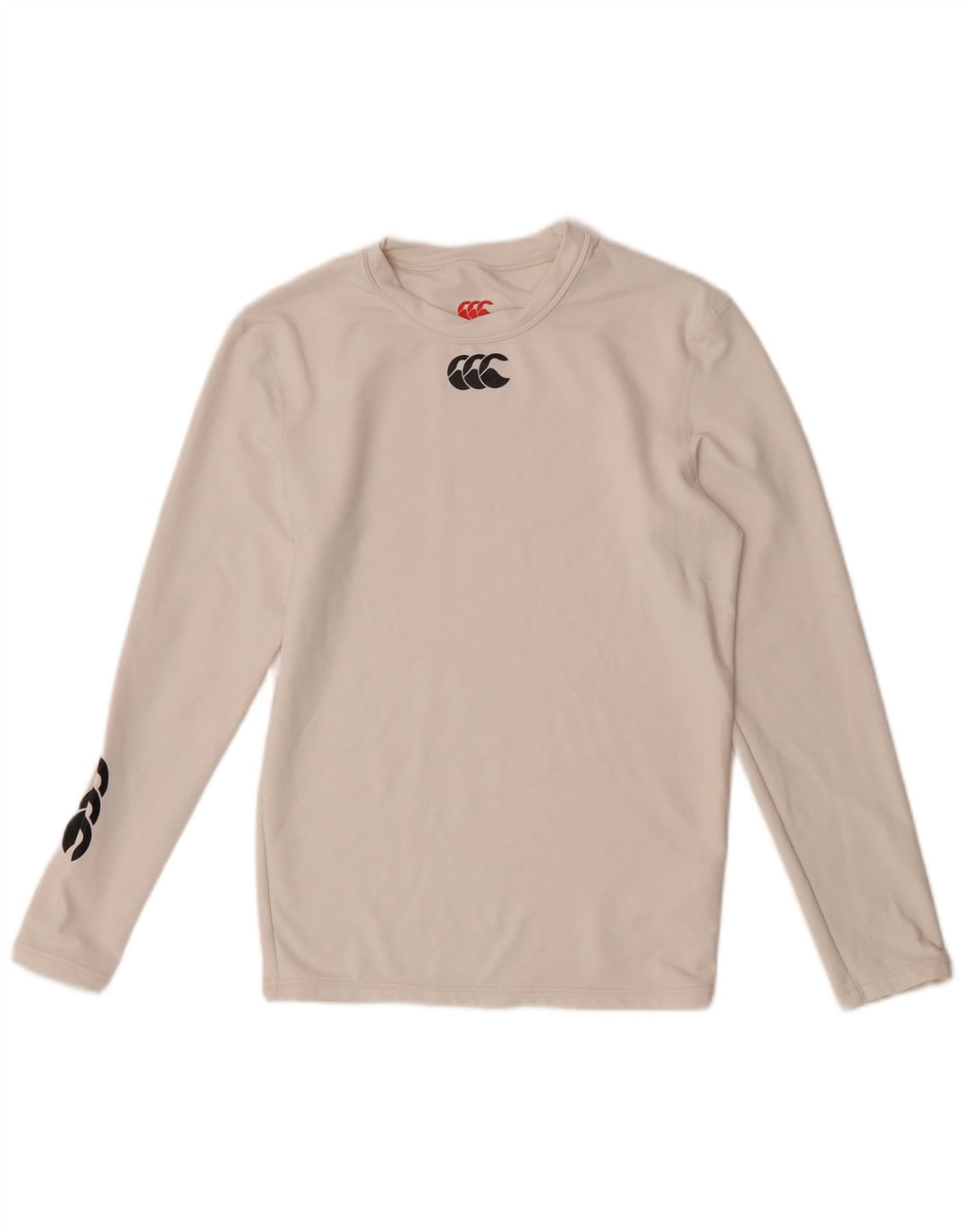 Canterbury Damen Graphic Top Langarm UK 12 Mittelweiß