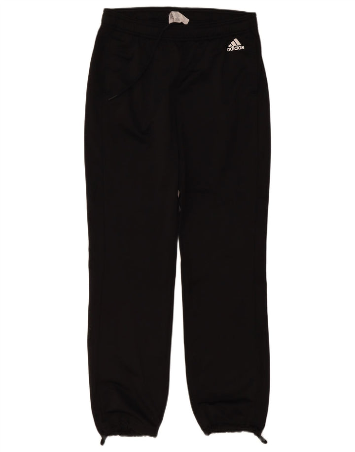 Adidas Damen Trainingshose Jogger UK 12/14 Medium Schwarz Polyester