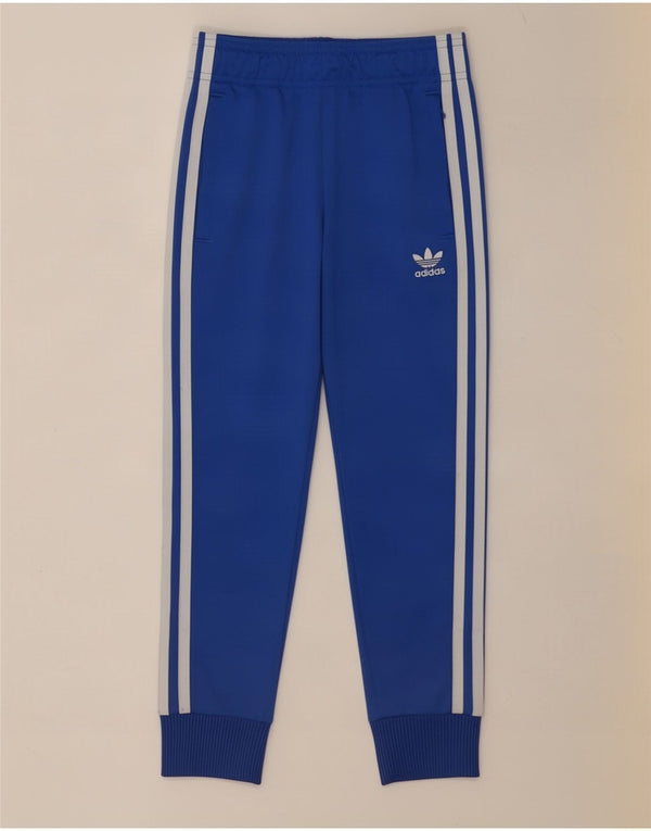 Adidas Mädchen-Trainingshose, Jogginghose, 6–7 Jahre, blau, Polyester