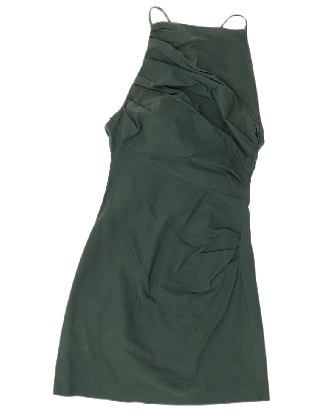 Zara Damen figurbetontes Kleid UK 8 Small Grün
