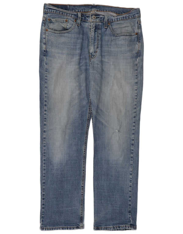 Levi's Mens 514 Straight Jeans W33 L30 Blue Cotton