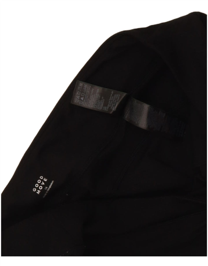 Marks & Spencer Damen-Trainingshose, Jogginghose, Gr. 40, Größe L, Schwarz