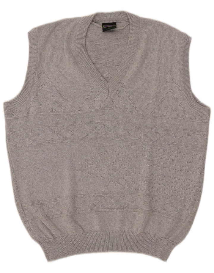 WESTBURY Herren Weste Tank Top IT 52/54 Large Grau