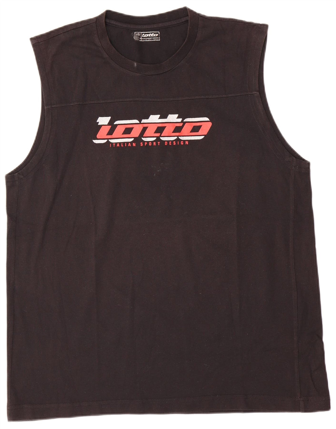Lotto Herren Grafik T-Shirt Top 2XL Schwarz