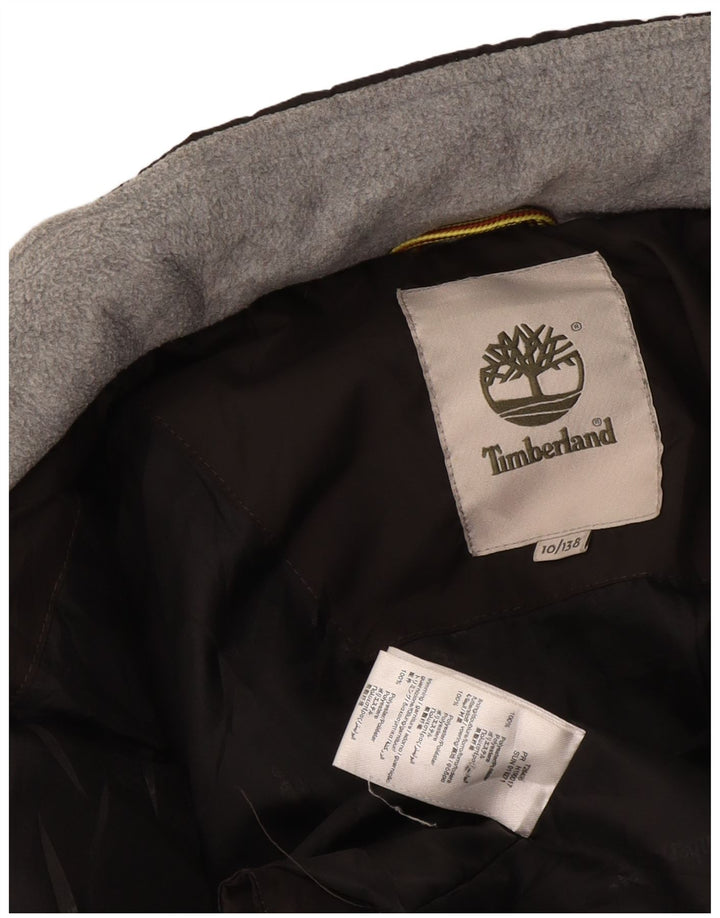 Timberland Jungen Steppjacke 9-10 Jahre Schwarz Polyester