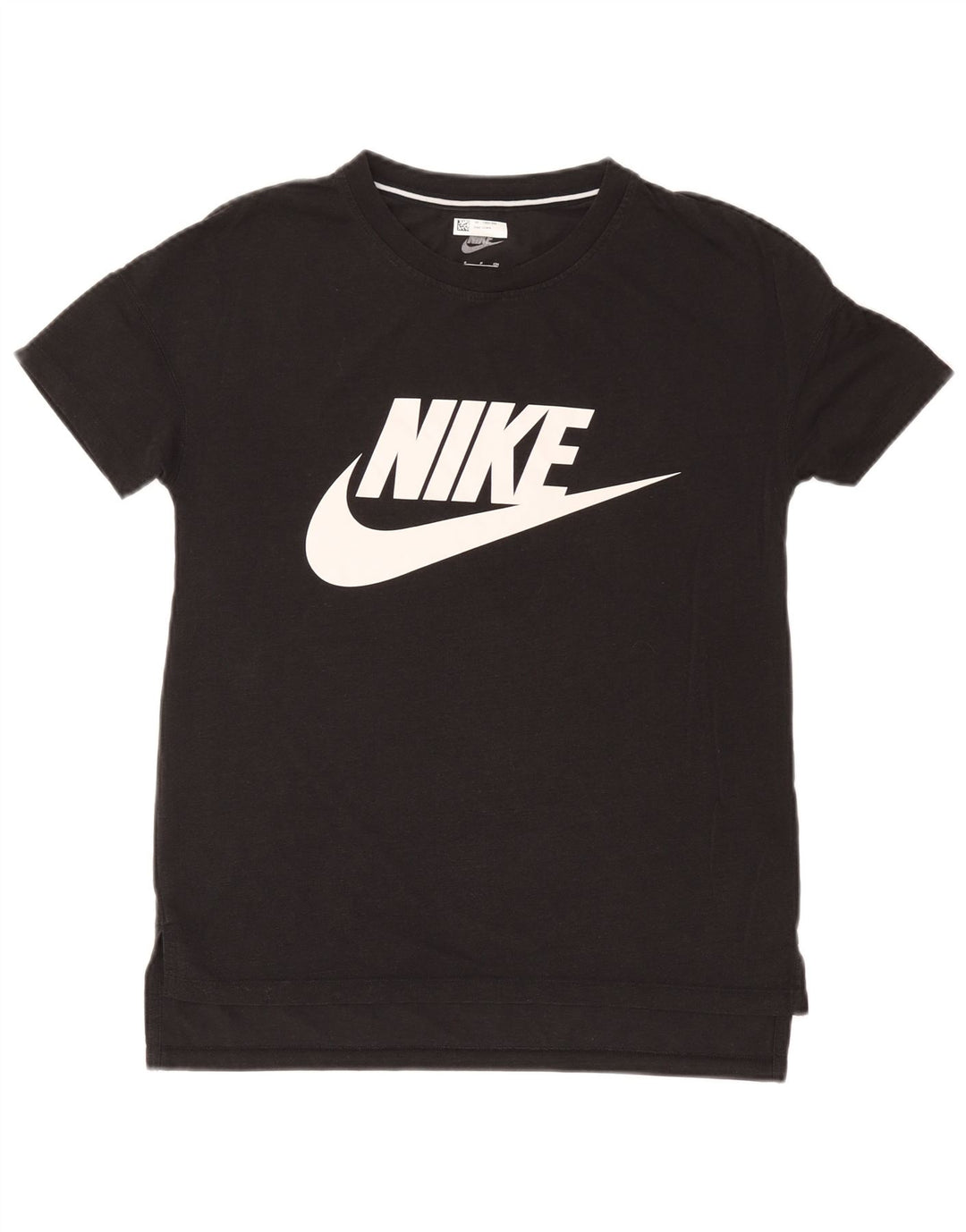 Nike Herren-T-Shirt mit Grafik, Größe S, Schwarz, Modal