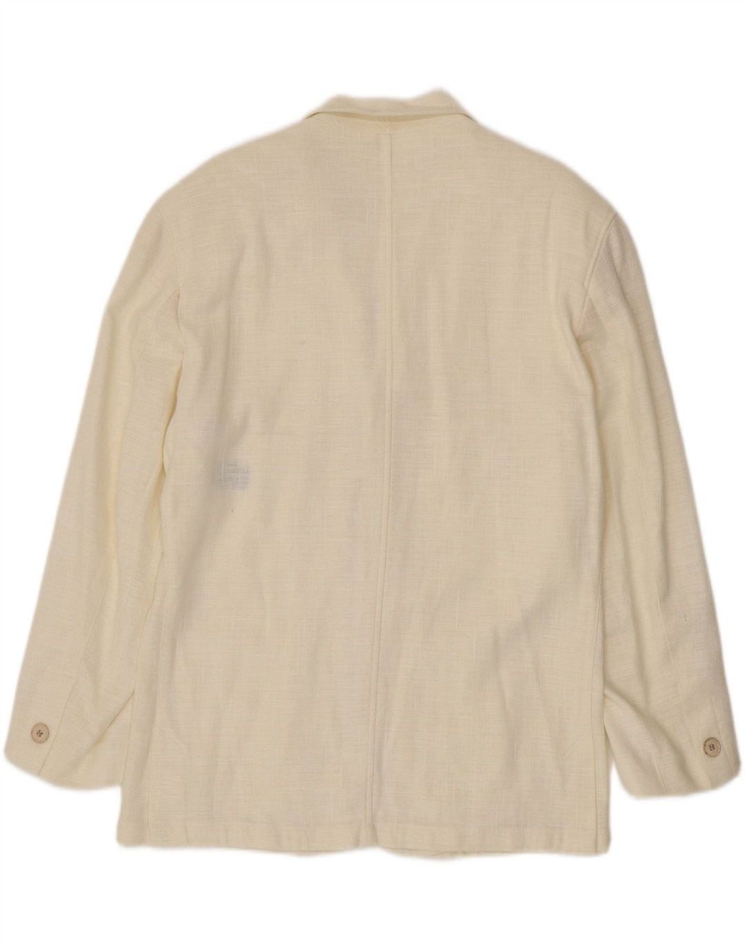 Picdor Herren-Blazer mit 3 Knöpfen, EU 48, mittelweiße Baumwolle