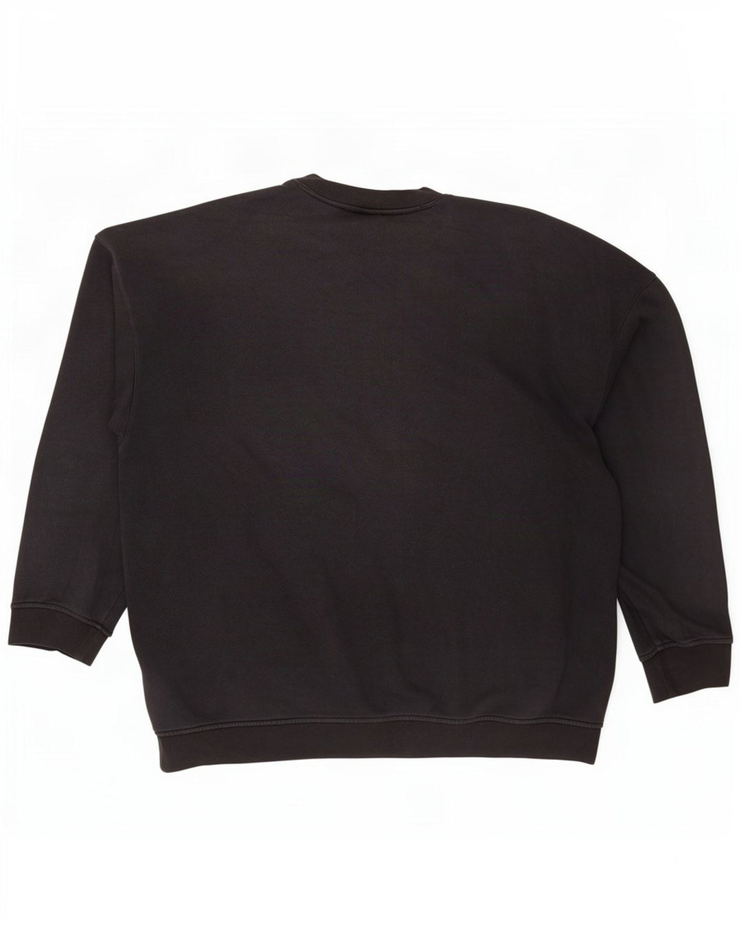 Adidas Herren Grafik-Sweatshirt-Pullover, groß, schwarze Baumwolle