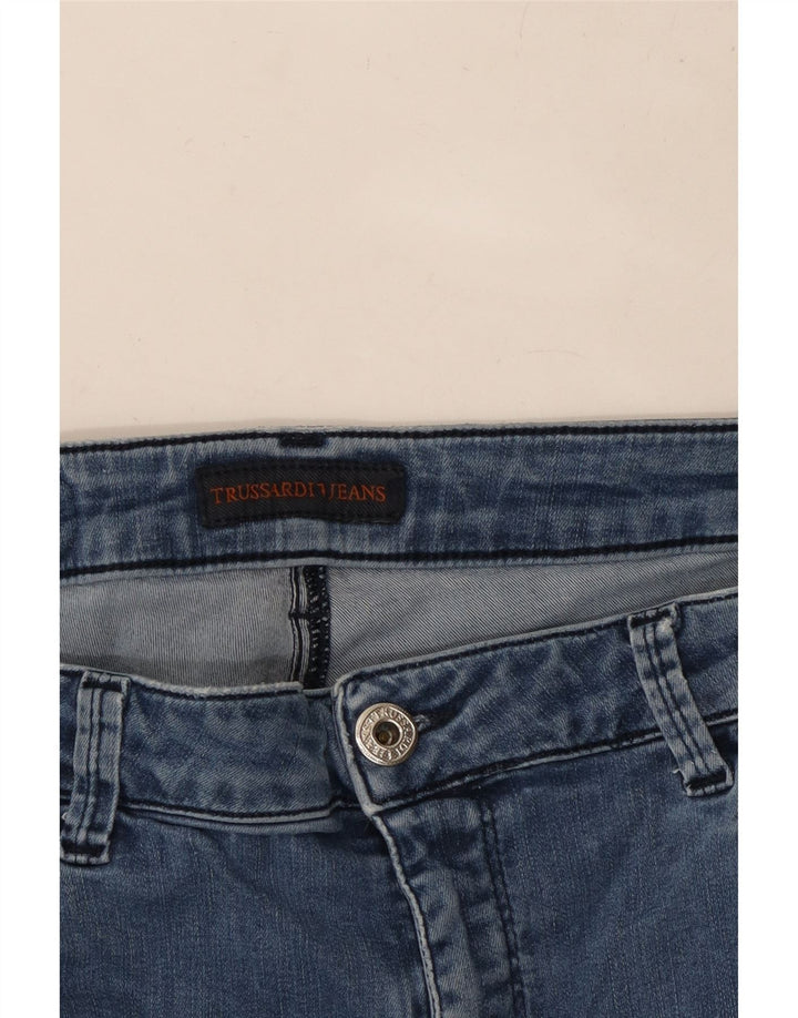 TRUSSARDI Damen Slim Jeans W32 L27 Blau