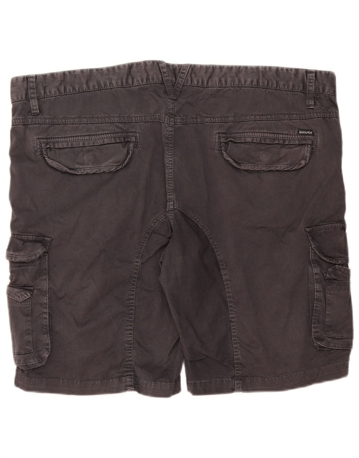 Brugi Herren Cargoshorts IT 58 4XL W42 Grau