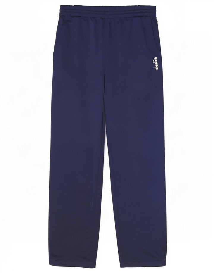 Diadora Herren-Trainingshose, groß, marineblau, Polyester