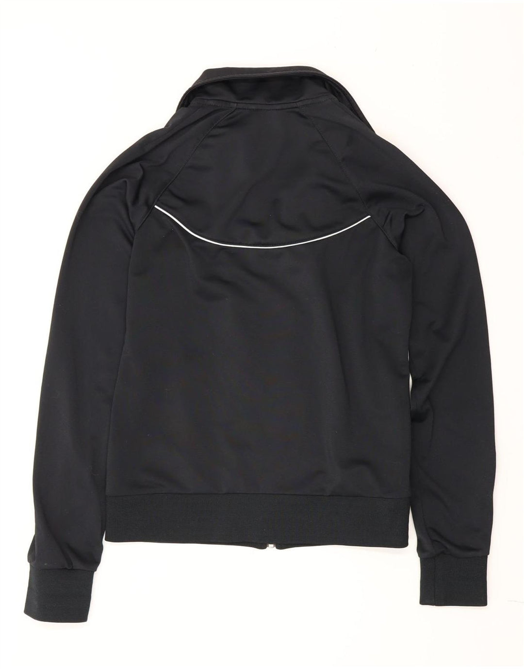 Nike Damen-Trainingsanzug-Top-Jacke, Größe S, UK 8, Schwarz, Polyester