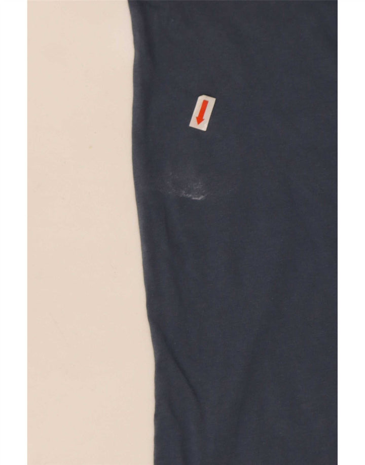 Penguin Herren-Top, langärmelig, XL, Marineblau, Baumwolle
