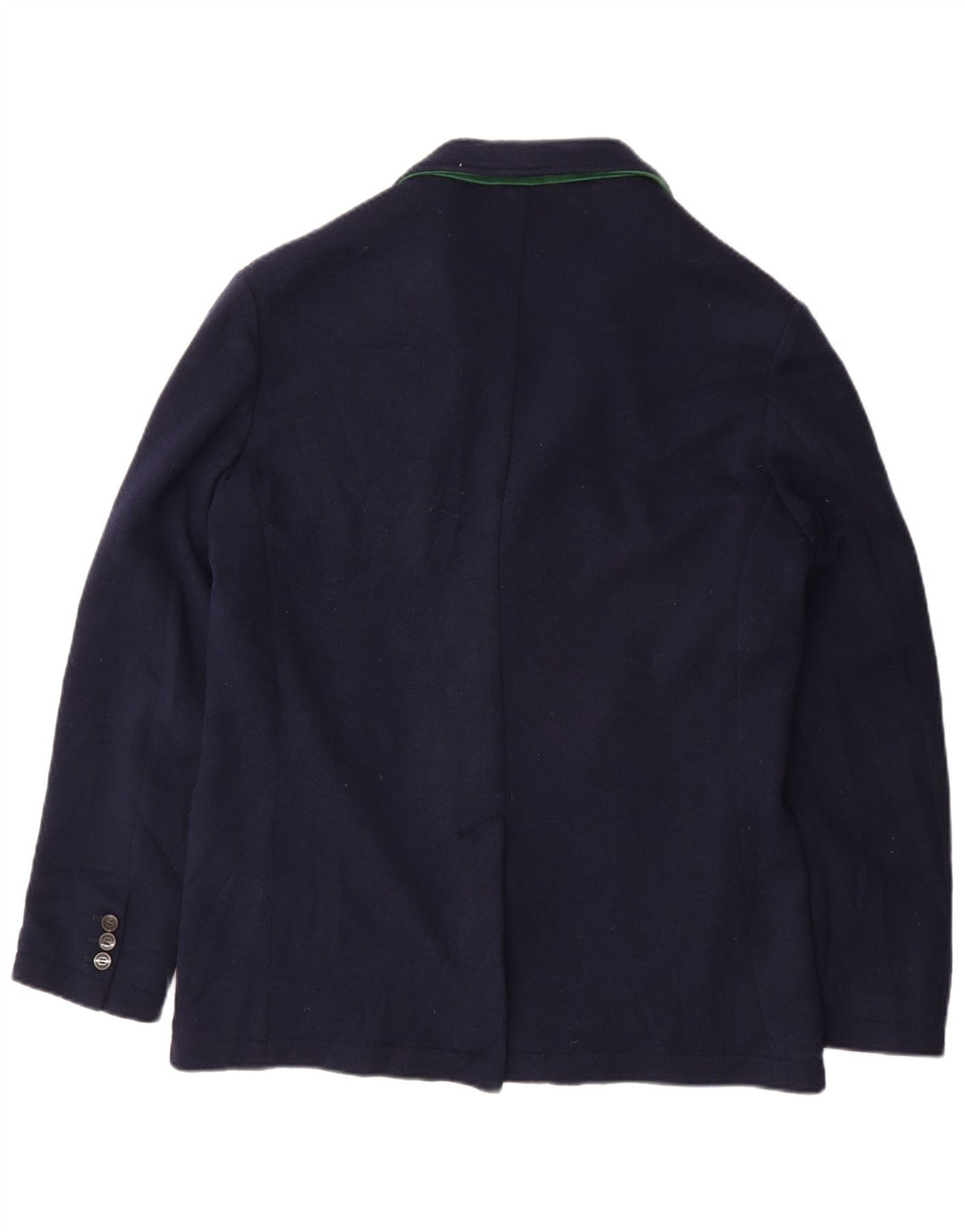 Fred Perry Herren 3-Knopf-Blazerjacke IT 42 XL Marineblaue Baumwolle
