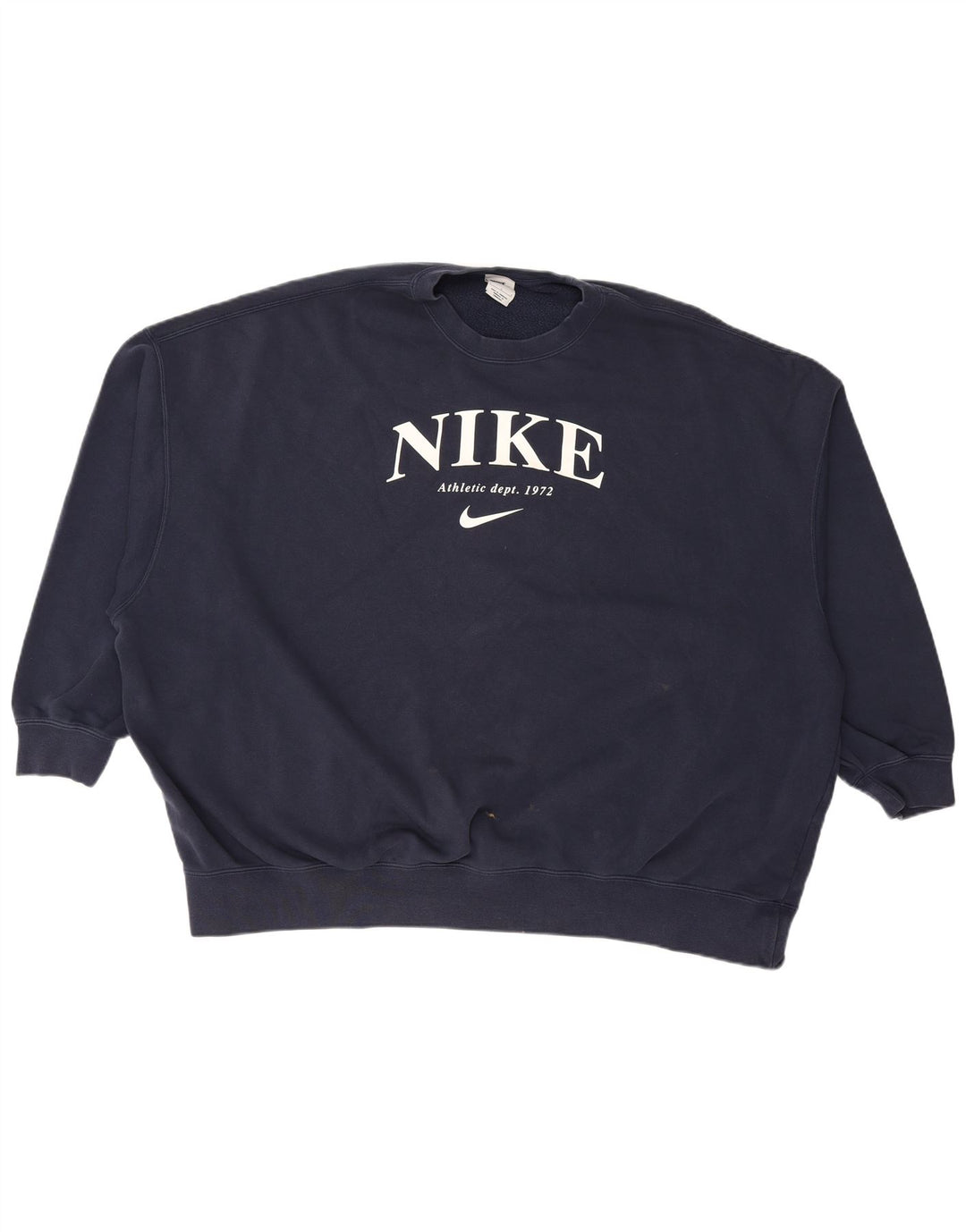 NIKE Damen-Sweatshirt in Übergröße mit Grafik, Gr. 16, Marineblau