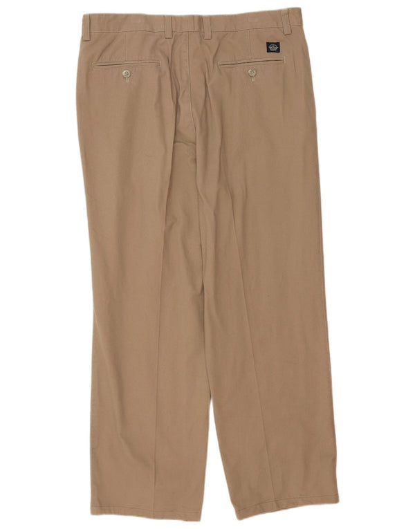 Dockers Herren Pegged Chino-Hose W38 L30 Beige Baumwolle