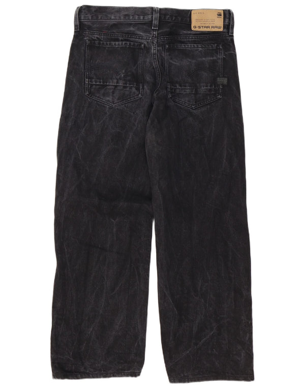 G-Star Damen Loose Jeans W32 L28 Schwarze Baumwolle
