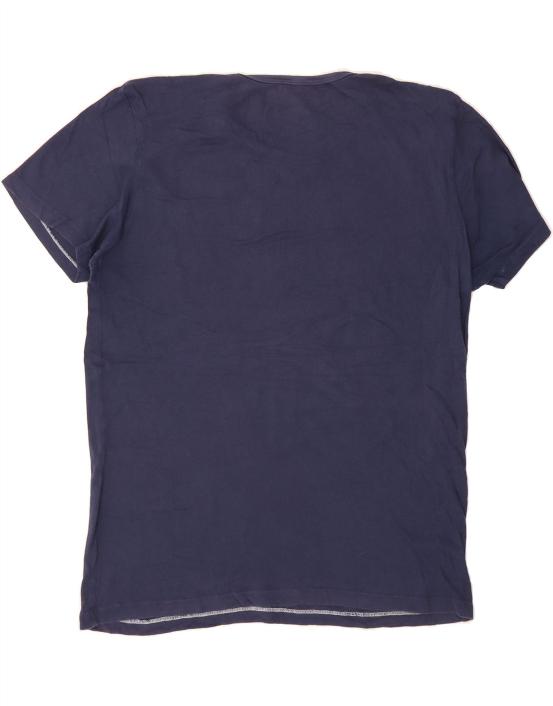 JACK & JONES Mens Graphic T-Shirt Top Large Navy Blue Vintage Jack & Jones and Second-Hand Jack & Jones from Messina Hembry 