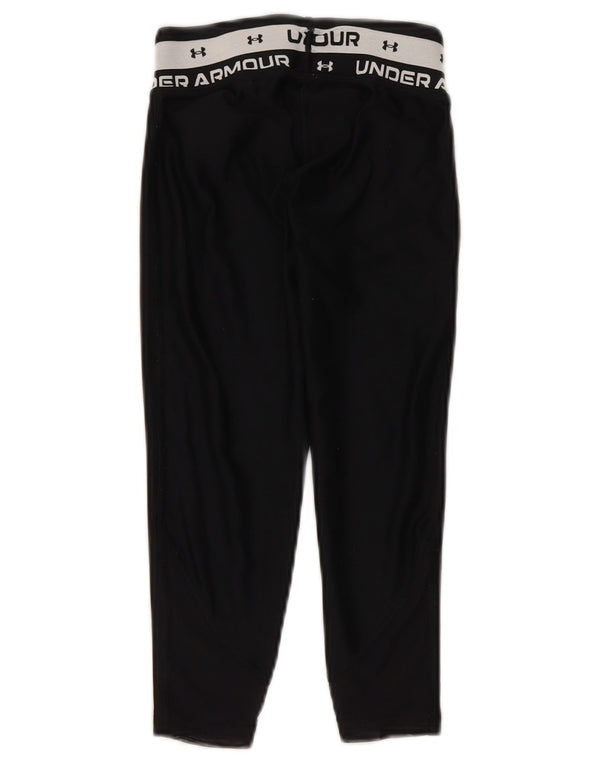 UNDER ARMOUR Grafik-Leggings für Mädchen, 7–8 Jahre, Größe S, Schwarz, Polyester