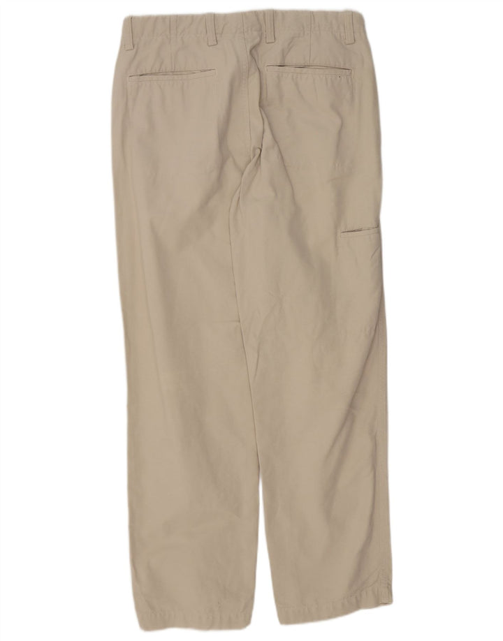Massimo Dutti Herren gerade Chinohose EU 40 Medium W31 L30 Beige