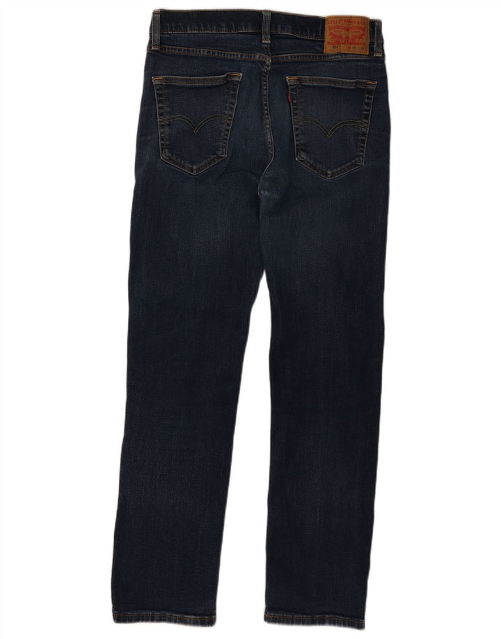 Levi's Herren 514 Straight Jeans Größe 33W33 L32 Blaue Baumwolle