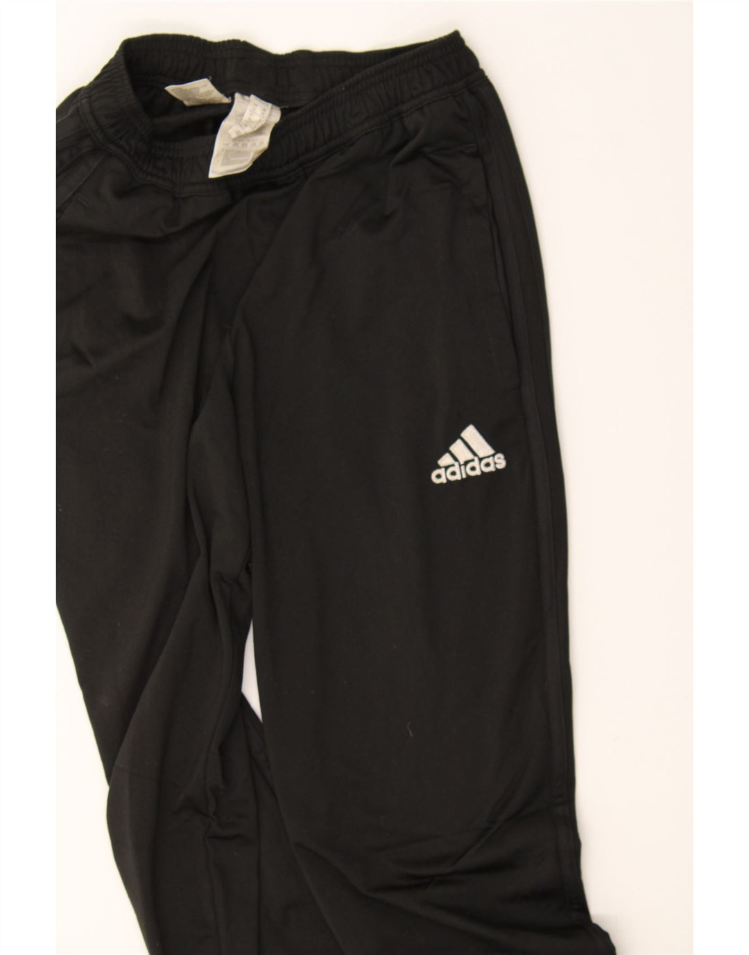 ADIDAS Womens Tracksuit Trousers UK 6 XS Black Polyester Vintage Adidas and Second-Hand Adidas from Messina Hembry 