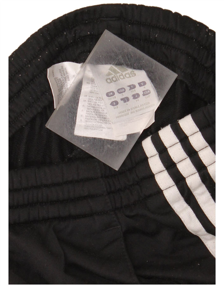 Adidas Herren Trainingshose UK 36/38 Small Schwarz Polyester