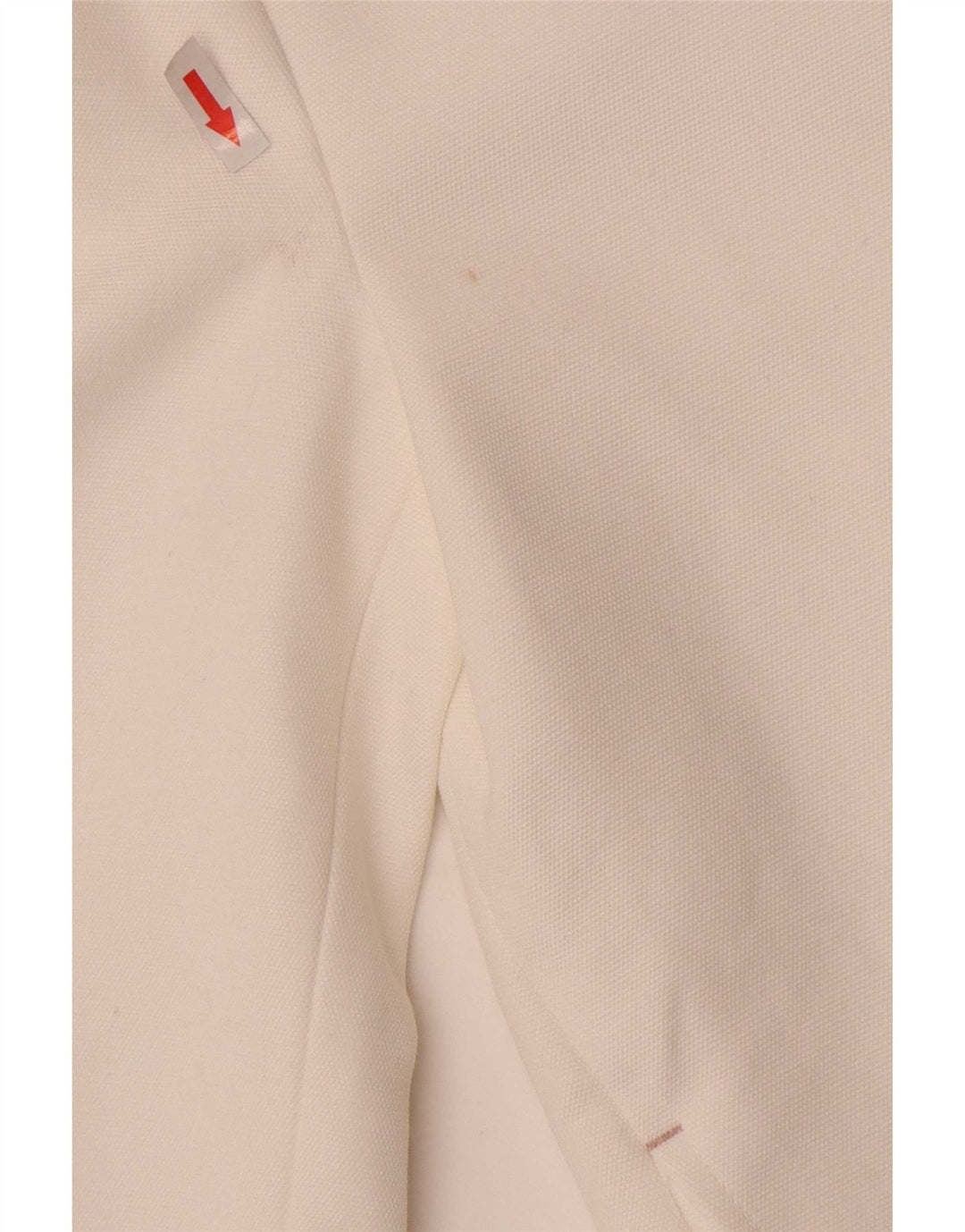 Zara Mädchen-Blazer mit 2 Knöpfen, 9–10 Jahre, weiße Baumwolle