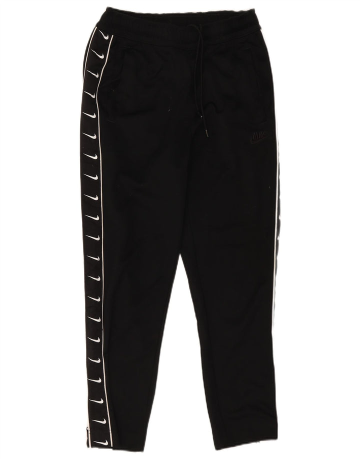 Nike Damen-Trainingshose mit Grafik, UK 10, Größe S, Schwarz, Polyester