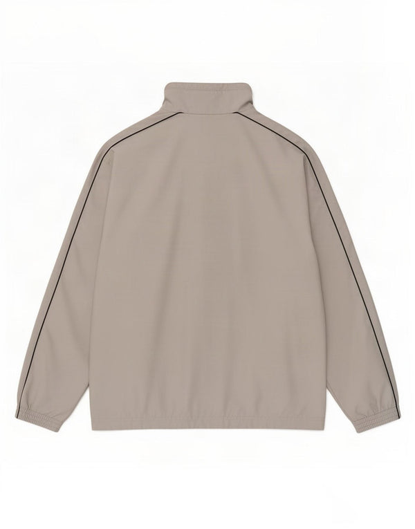 Champion Herren-Trainingsanzug-Top-Jacke, großes graues Polyester